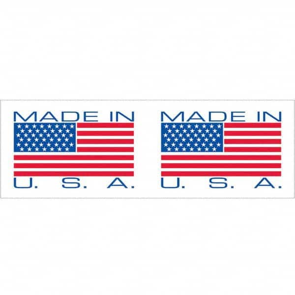 Tape Logic - Shipping & DOT Labels Message Type: Shipping Label Legend: Made In USA - Benchmark Tooling