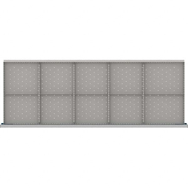 LISTA - 10-Compartment Drawer Divider Layout for 3.15" High Drawers - Benchmark Tooling