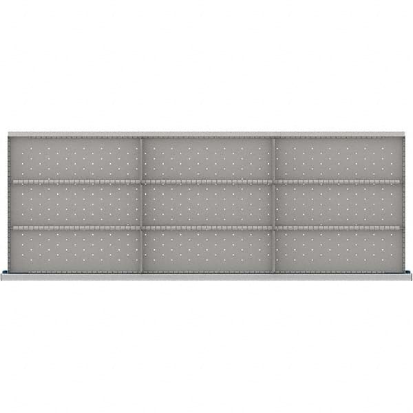 LISTA - 9-Compartment Drawer Divider Layout for 3.15" High Drawers - Benchmark Tooling