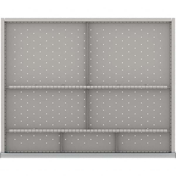 LISTA - 7-Compartment Drawer Divider Layout for 3.15" High Drawers - Benchmark Tooling