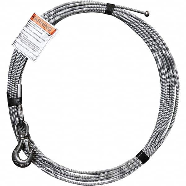 OZ Lifting Products - Crane Attachments Type: Galvanized Cable Assembly Load Capacity (Lb.): 1,200 - Benchmark Tooling