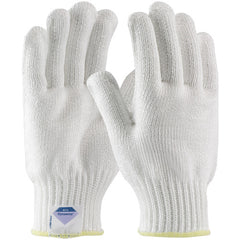17-D350/XS Gloves Made w/Dyneema - Filament Yarns with Dyneema - 7 Gg - Heavy Weight - White - ANSI3 - Exact Industrial Supply