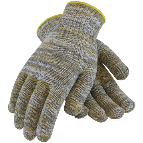 17-SDG325/S Gloves Made w/Dyneema - Seamless Kt Spun Dyneema/Nylon/ Nuaramid - E-Cuff - 7 Gg - Md Wgt - Gry - Exact Industrial Supply