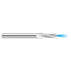 0.2350″ Cutter Diameter × 0.6250″ (5/8″) Length of Cut Carbide Multi-Form 5/16″-24 Thread Milling Cutter Coolant Through, 3 Flutes - Benchmark Tooling