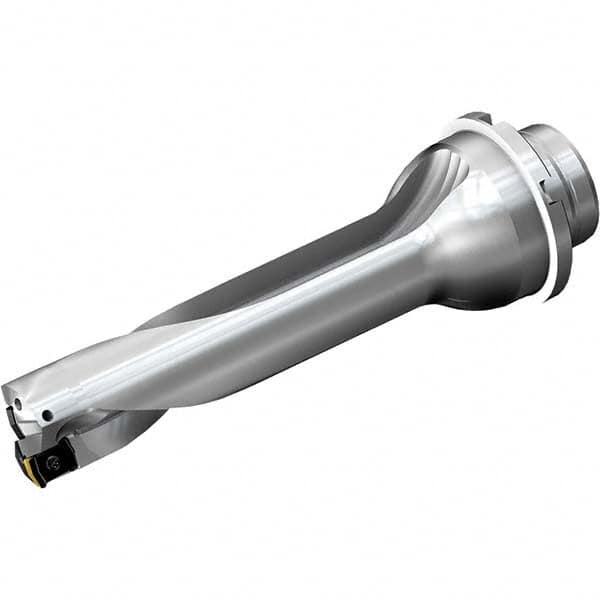 Sandvik Coromant - 60mm Max Drill Depth, 4xD, 15mm Diam, Indexable Insert Drill - Benchmark Tooling