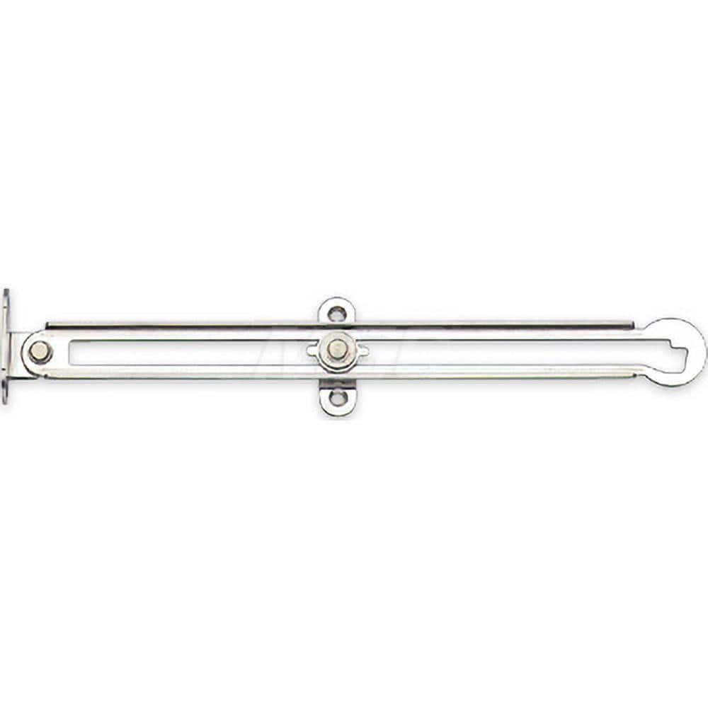 Damping Stays; Type: Lid Stay; Capacity: 88.000; 40; Overall Length (mm): 213.0000; Thickness (mm): 1.5; Width (mm): 52.00; Side: Left Hand; Maximum Opening: 90.000; Finish/Coating: Polished; Mounting Hole Size Diameter: 4.500; Material: 304 Stainless Ste