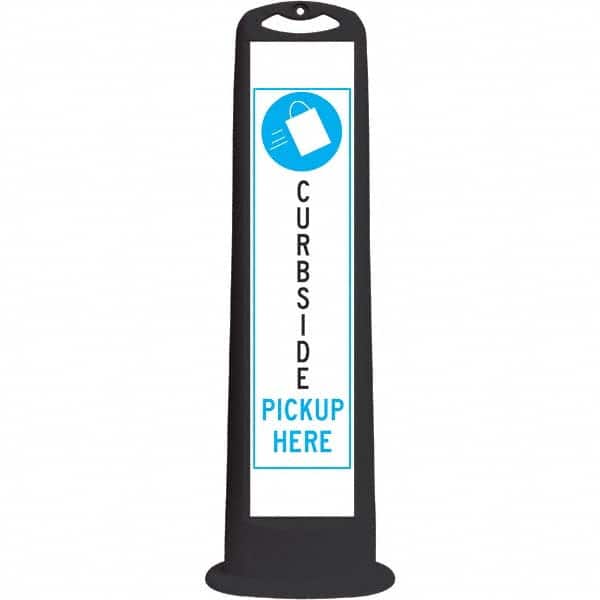 PRO-SAFE - Traffic Barrels, Delineators & Posts Type: Vertical Panel Material: HDPE - Benchmark Tooling