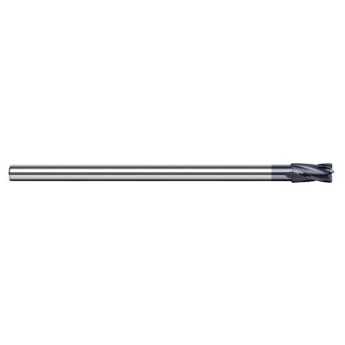 End Mills - Reduced Shank End Mills - 0.1875″ (3/16″) Cutter Diameter × 0.0150″ (1/64″) Radius × 0.2810″ (9/32″) Length of Cut Carbide Reduce Shank Corner Radius End Mill, 4 Flutes, AlTiN Coated - Exact Industrial Supply