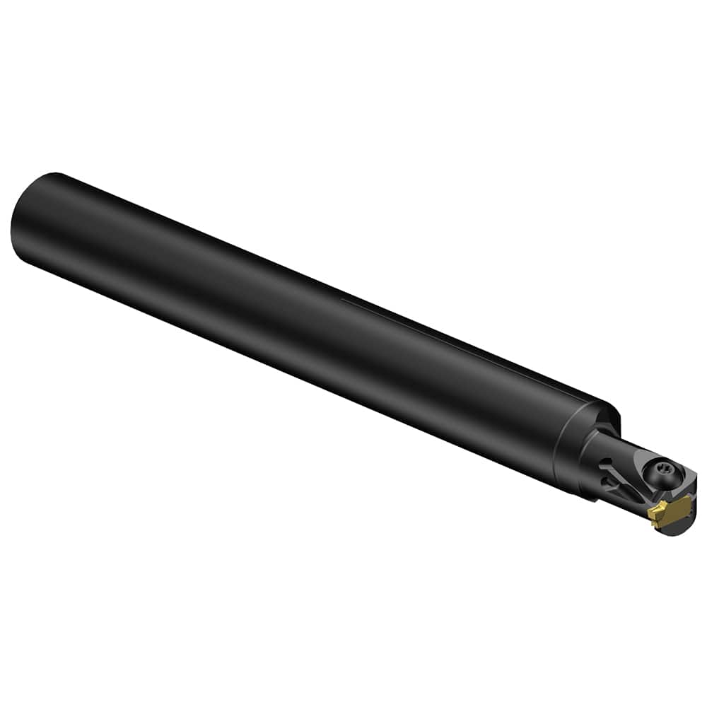 Indexable Boring Bar: QI-LAGE02C10-12, N/A Clamp, Uses QI-NE-0200-0002-GF Inserts