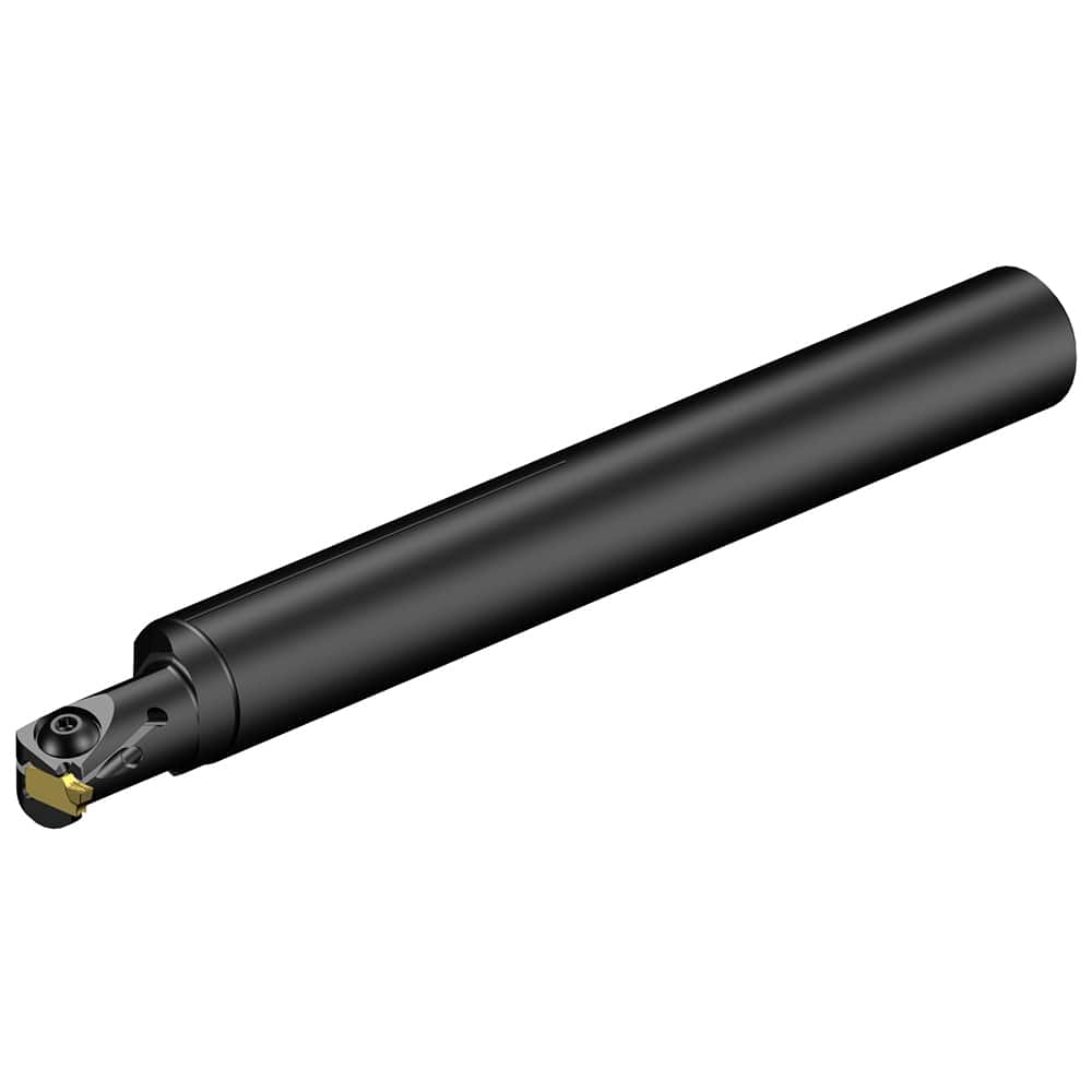 Indexable Boring Bar: QI-RAGE02C16-12, N/A Clamp, Uses QI-NE-0200-0002-GF Inserts