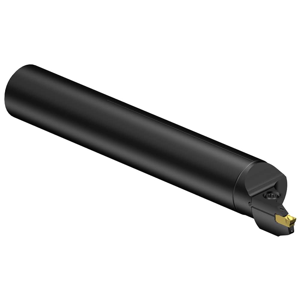 Indexable Boring Bar: QI-LAFH12C16-035A, N/A Clamp, Uses QI-NG-0300-0003-TF Inserts
