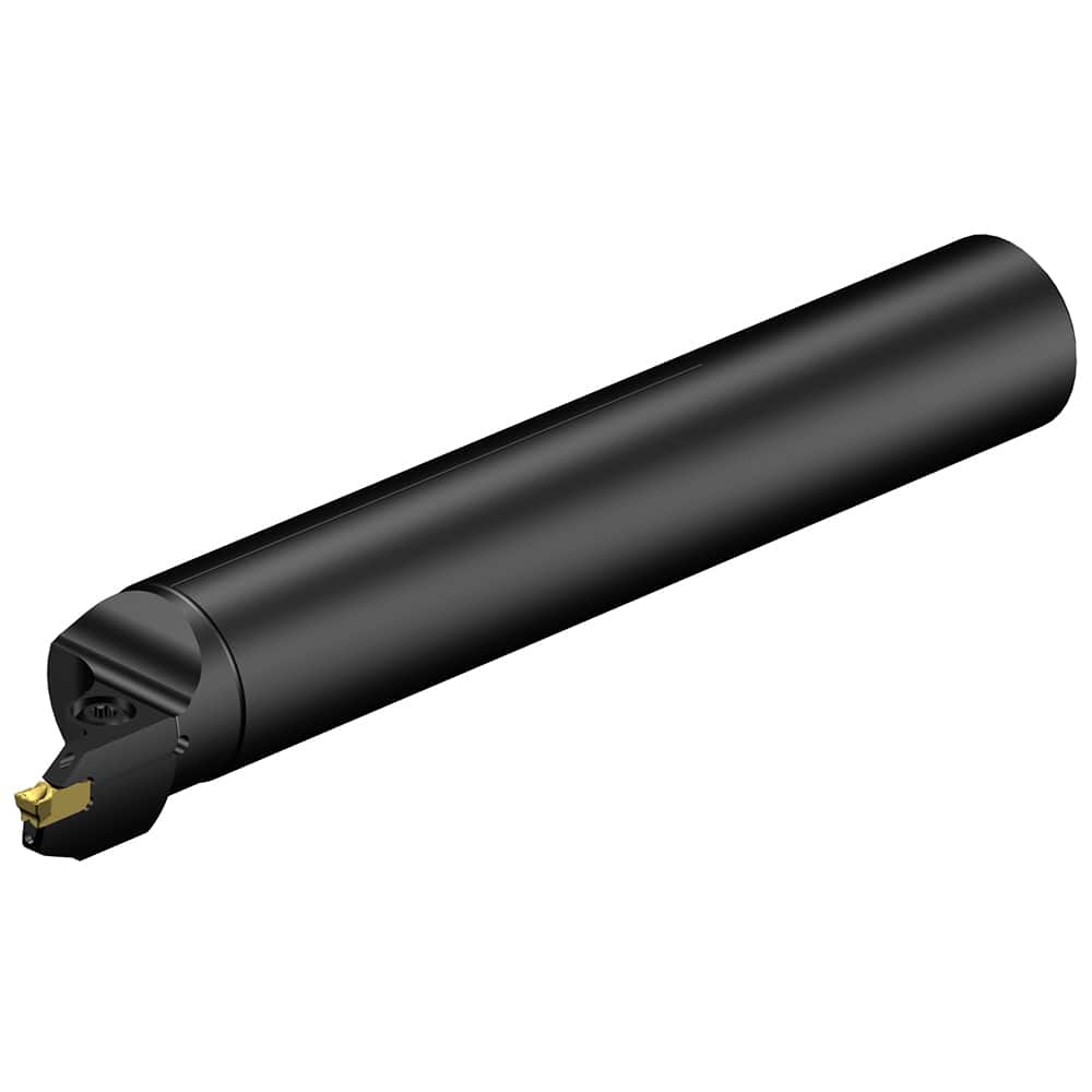 Indexable Boring Bar: QI-RAFH12C16-035A, N/A Clamp, Uses QI-NG-0300-0003-TF Inserts