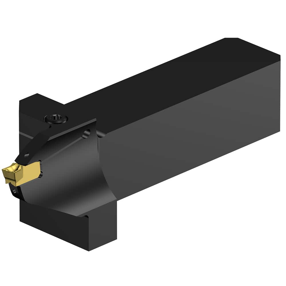Indexable Grooving Toolholder: QS-QI-RFK20C16-023B, Internal Right Hand, 1.7717″ Max Groove Width 1.0000″ Shank Height, 1″ Shank Width, Through Coolant