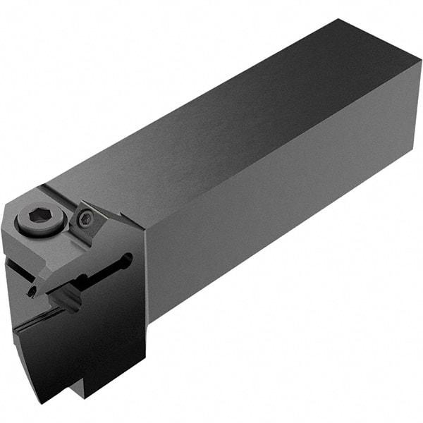 Seco - CFI, External, Right Hand, 16.5mm Max Depth of Cut, 55 to 80mm Groove Width, Indexable Grooving Tool Holder - LC.. 1605.. Insert Compatibility, 25mm Shank Height, 25mm Shank Width, 124.5mm OAL, Through Coolant - Benchmark Tooling