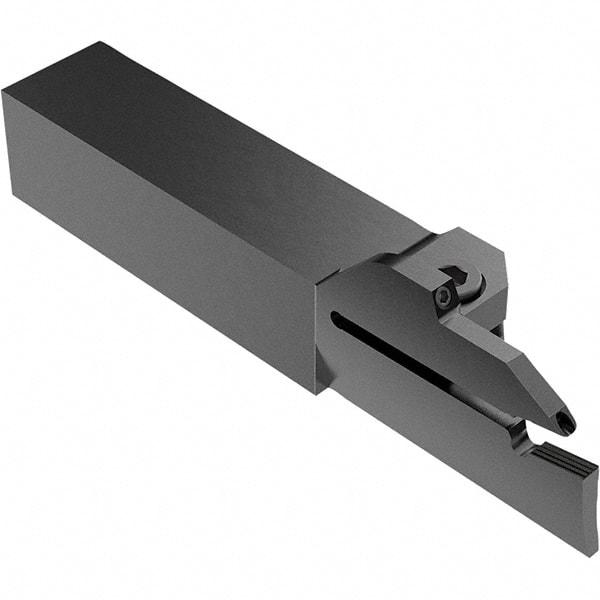 Seco - CFO, External, Left Hand, 37.5mm Max Depth of Cut, 200 to 500mm Groove Width, Indexable Grooving Tool Holder - LC.. 1606.. Insert Compatibility, 25mm Shank Height, 25mm Shank Width, 154mm OAL, Through Coolant - Benchmark Tooling