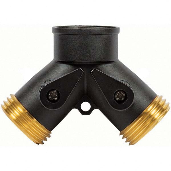 Gilmour - Garden Hose Fittings & Repair Kits Type: Shut-Off Valve Connector Type: Male; Female - Benchmark Tooling