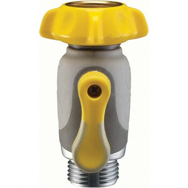 Nelson - Garden Hose Fittings & Repair Kits Type: Shut-Off Valve Connector Type: Female; Male - Benchmark Tooling