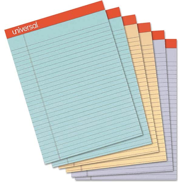 UNIVERSAL - Note Pads, Writing Pads & Notebooks Writing Pads & Notebook Type: Writing Pad Size: 8-1/2 x 11-3/4 - Benchmark Tooling
