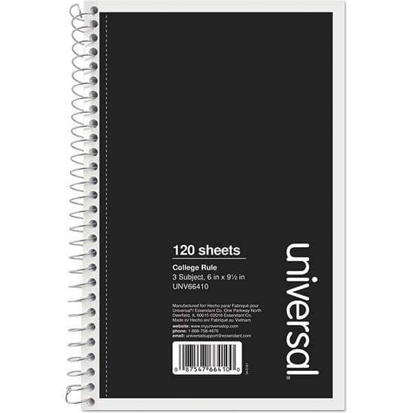 UNIVERSAL - Note Pads, Writing Pads & Notebooks Writing Pads & Notebook Type: Notebook Size: 9-1/2 x 6 - Benchmark Tooling