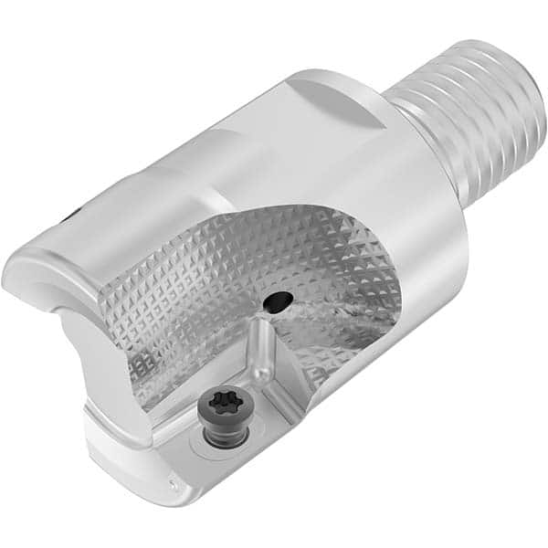 Indexable Square-Shoulder End Mill: R217.6901.0012REXO162A, 1.0000'' Cut Dia, M12 Modular Connection, Combimaster Shank Uses 2, XOEX & XOMX Inserts, Through Coolant, 40.00 mm OAL