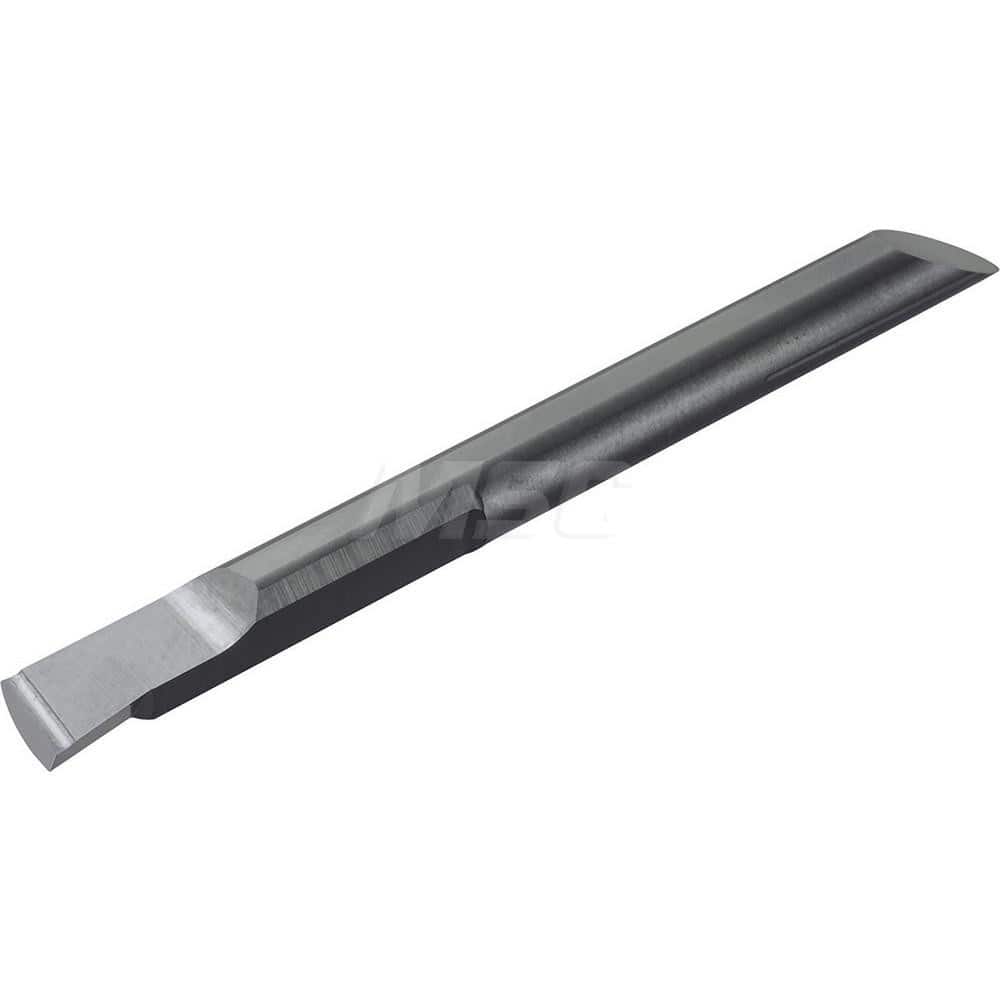 Boring Bar: 2.5 mm Min Bore, 8 mm Max Depth, Right Hand Cut, Carbide 2 mm Shank Dia, 32 mm OAL, 0.15 mm Corner Radius