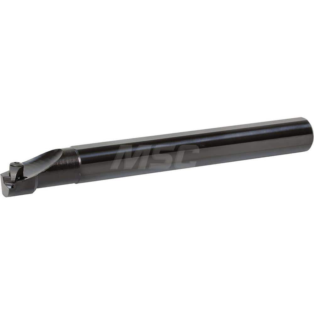 Indexable Boring Bar: S25XCTUPR1634, 34.00 mm Min Bore, 25.00 mm Shank Dia, N/A Steel Top Clamp, Uses TPMR32 ™, TPGR32 ™, TPM32 ™ & TPG32 ™ Inserts
