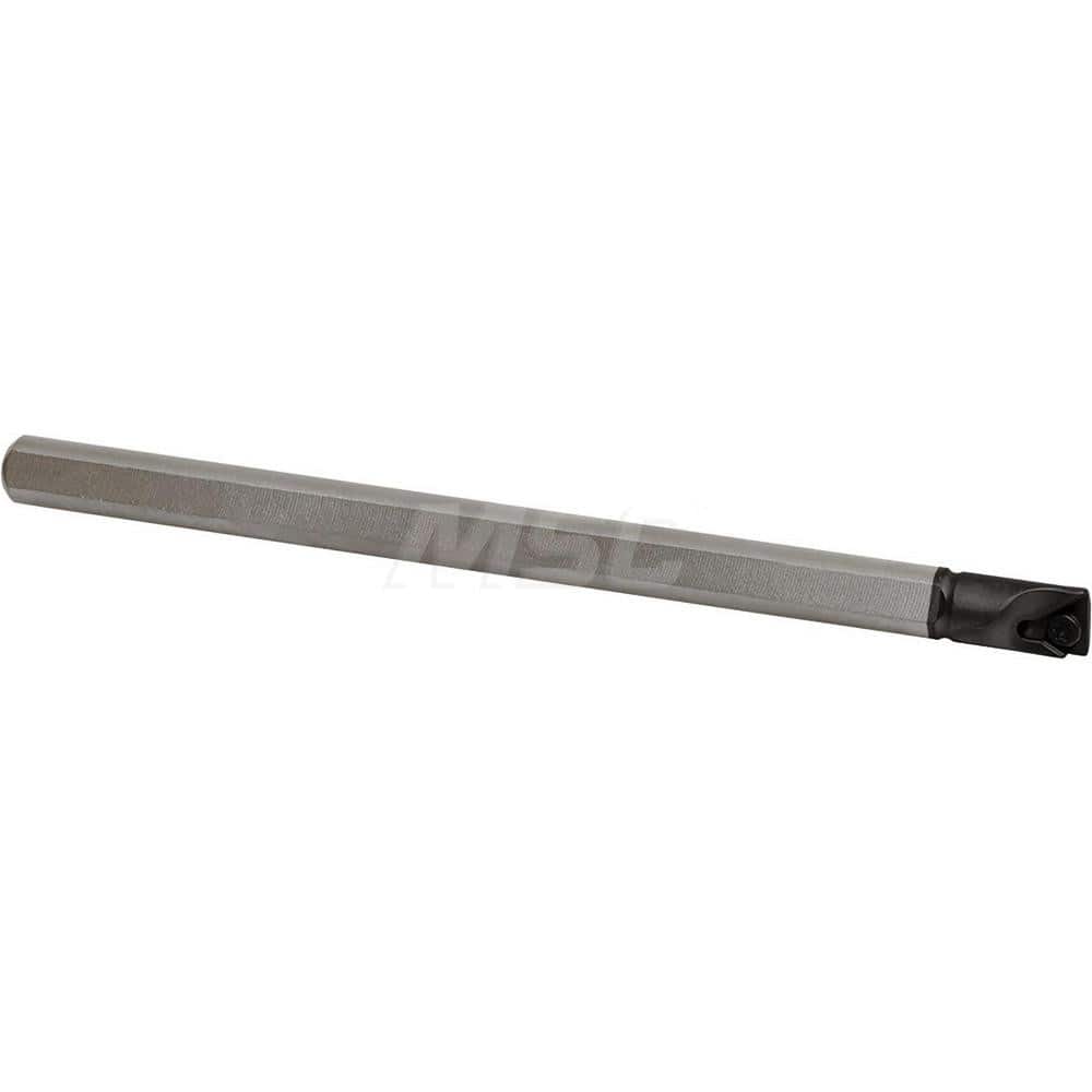 Indexable Boring Bar: C06JSTLBL0608AN, 8.00 mm Min Bore, 6.00 mm Shank Dia, N/A Steel & Solid Carbide Screw, Uses TBGT121 ™, TBMT121 ™, TBGW121 ™ & TBMT121 ™ Inserts