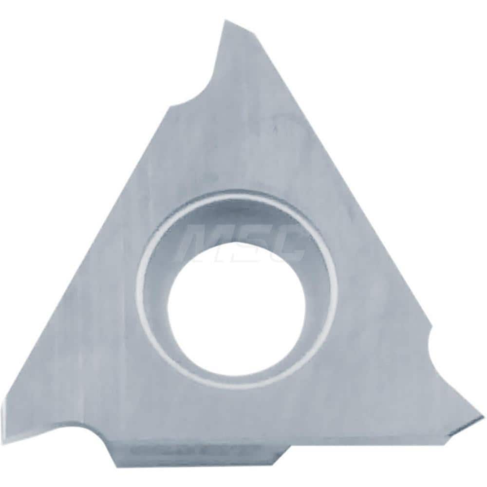 Grooving Insert: GBA43F TN620, Cermet TiCN Finish, Left Hand, 1.45 mm Cutting Width, 2 mm Max Depth, Series GBA