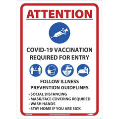 NMC - Safety Signs Message Type: COVID-19 Message or Graphic: Message & Graphic - Benchmark Tooling