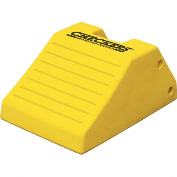 Checkers - Wheel Chocks Width (Inch): 15 Height (Inch): 10-1/2 - Benchmark Tooling