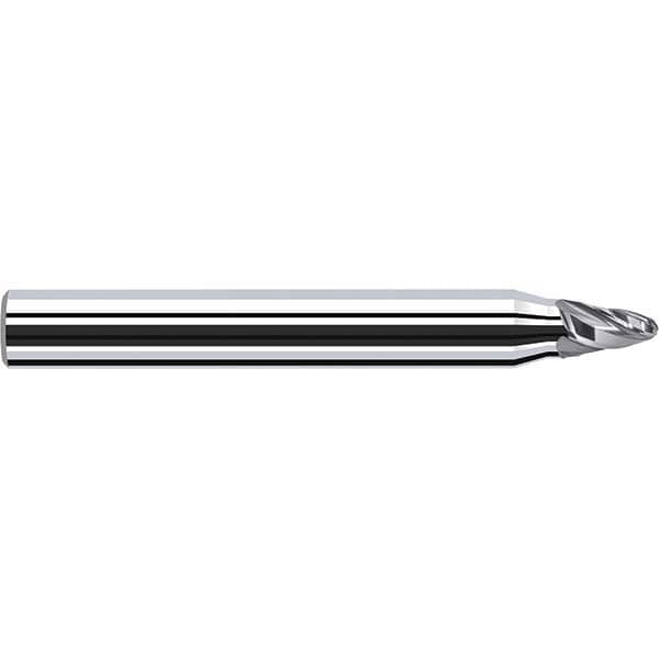 Fraisa - 17.5mm LOC 4 Flute Solid Carbide Circle Segment Taper Form End Mill - Benchmark Tooling