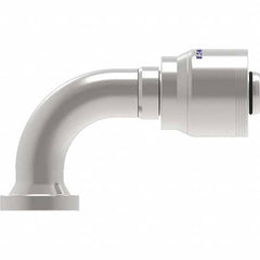 Eaton - Hydraulic Hose Fittings & Couplings Type: SAE Code 62 Flange Head, 90 Degree Elbow Hose Diameter: 1-7/8 (Inch) - Benchmark Tooling