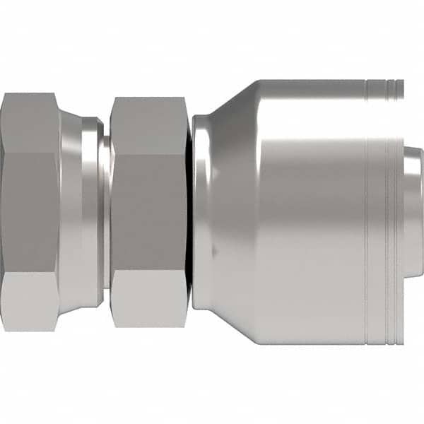 Eaton - Hydraulic Hose Fittings & Couplings Type: Female Straight Pipe Swivel Hose Diameter: 1-1/4 (Inch) - Benchmark Tooling