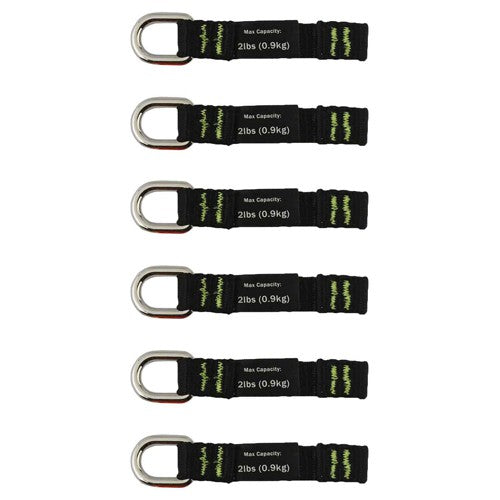 3700 Short Black -2Lb 6-Pack Web Tool Tails - Benchmark Tooling