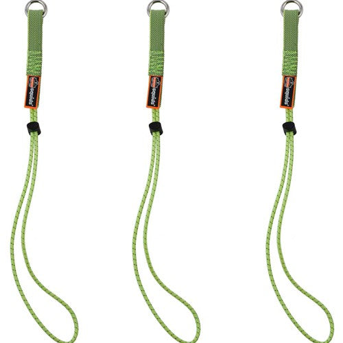 3703EXT Lime Elastic Loop Tool Tail Ext-15Lbs 3-Pack - Benchmark Tooling