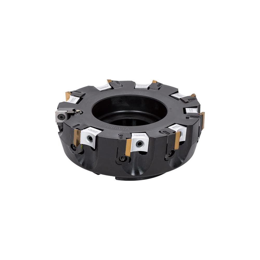 Indexable Square-Shoulder Face Mill: TFP4004RIA, 31.7500″ Arbor Hole Dia, Uses 5, TPKN Inserts, No, Series TFP