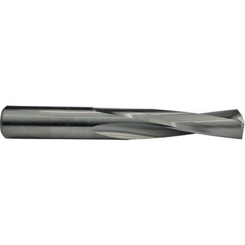 #5 Dia. x #5 Shank × 1/2″ Flute Length × 1-1/2″ OAL, 2xD Flute, Solid Carbide Drill