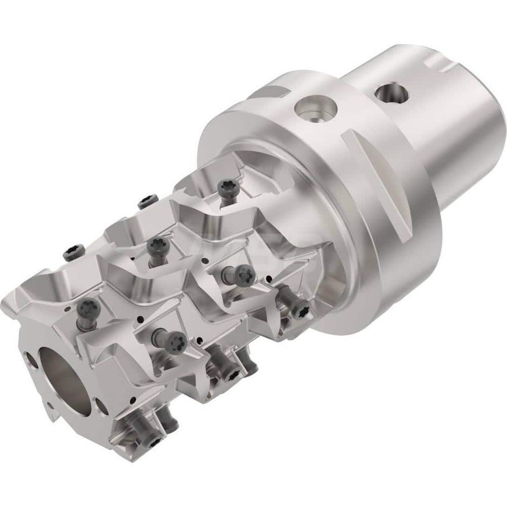 Indexable Square-Shoulder End Mill: C6R217.9405005812.4BA, 63.0000'' Shank Dia, C6 Modular Connection, Modular Shank Uses 20, Normal Pressure, 91.00 mm OAL