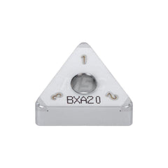 Turning Insert:  3QP-TNGM333HP BXA10,  Polycrystalline Cubic Boron Nitride TiAlN & TiCN Finish,  Neutral,  3/8″ Inscribed Circle,  0.0470″ Corner Radius,  60.0 ° N/A Triangle,  Series  TNGM