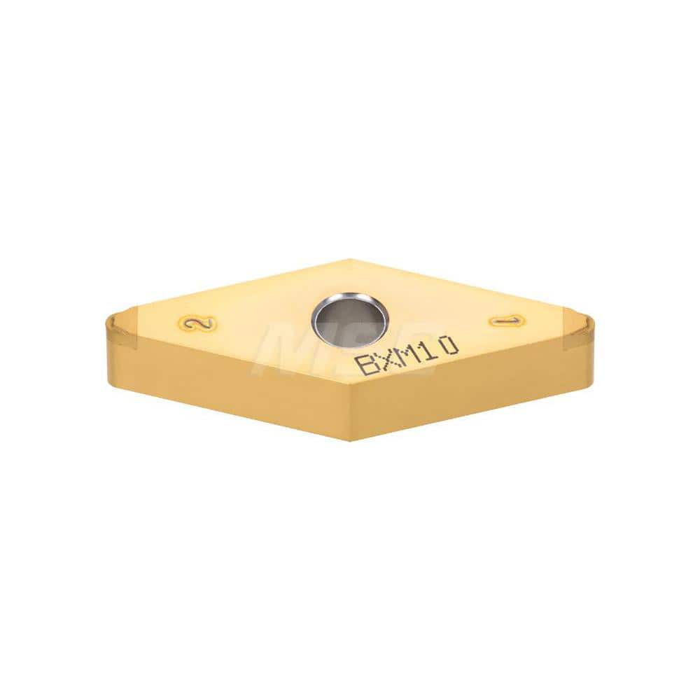 Turning Insert: 2QP-VNGM331HP BXA20, Polycrystalline Cubic Boron Nitride Coated Finish, Neutral, 3/8″ Inscribed Circle, 0.0160″ Corner Radius, 35.0 ° N/A Diamond, Series VNGM