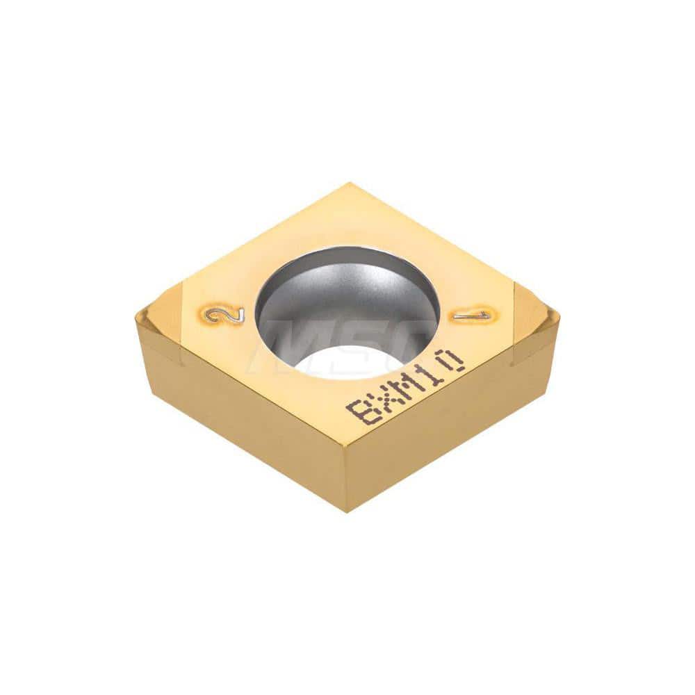 Turning Insert:  2QPCCGT32.52WLHP BXA10,  Polycrystalline Cubic Boron Nitride TiAlN & TiCN Finish,  Neutral,  3/8″ Inscribed Circle,  0.0310″ Corner Radius,  80.0 ° N/A Diamond,  Series  CCGT