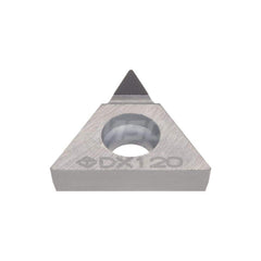 Turning Insert:  TCMT21.50.5DIA DX120,  Polycrystalline Diamond Uncoated Finish,  Neutral,  1/4″ Inscribed Circle,  0.0080″ Corner Radius,  60.0 ° N/A Triangle,  Series  TCMT