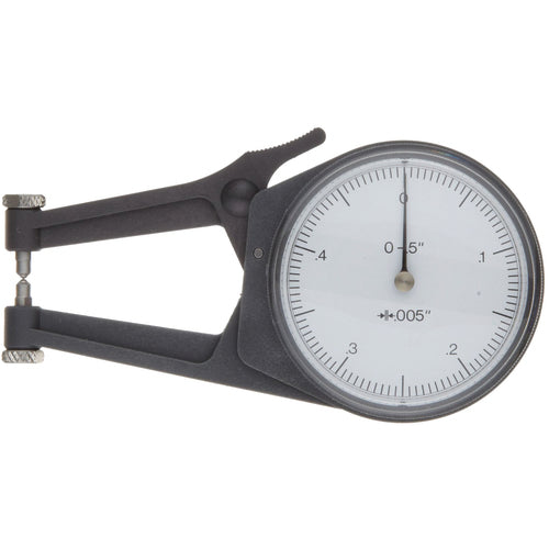 0-.8″ .0005″ GRAD DIAL CALIPER GAGE - Benchmark Tooling