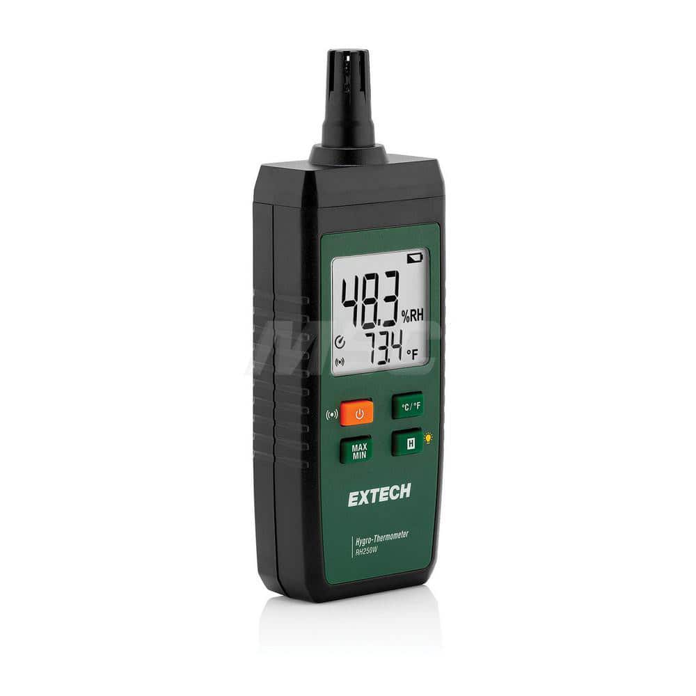 Thermometer/Hygrometers & Barometers; Minimum Relative Humidity (%): 0; Probe Type: Build-in; Maximum Relative Humidity (%): 100; Minimum Temperature (C): 14; Minimum Temperature (F): 14; Maximum Temperature (C): 140 ™F; Batteries Included: Yes; Maximum