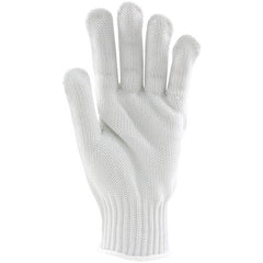 22-780M SS Engineered Yarn - 3-str S-Steel Wire Core w/Dyneema & Polyester Cover - Heavy Weight - White - Exact Industrial Supply