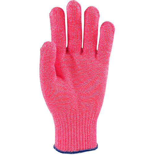 22-760NP/L SS Engineered Yarn Glove - S-steel wire core & Dyneema Yarn - w/poly - Medium Weight - orn - 10 Gg - Exact Industrial Supply
