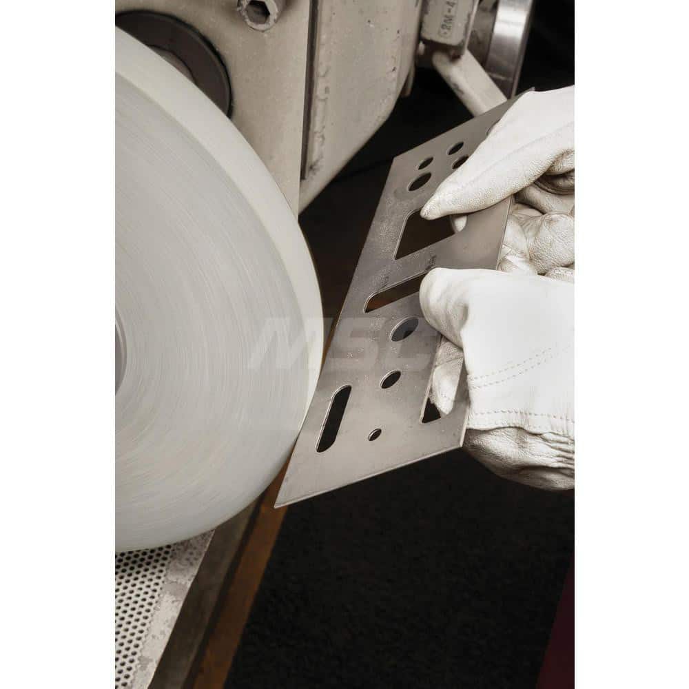 Deburring Wheel: 8″ Dia, 1/2″ Face Width, Silicon Carbide Convolute Wheel