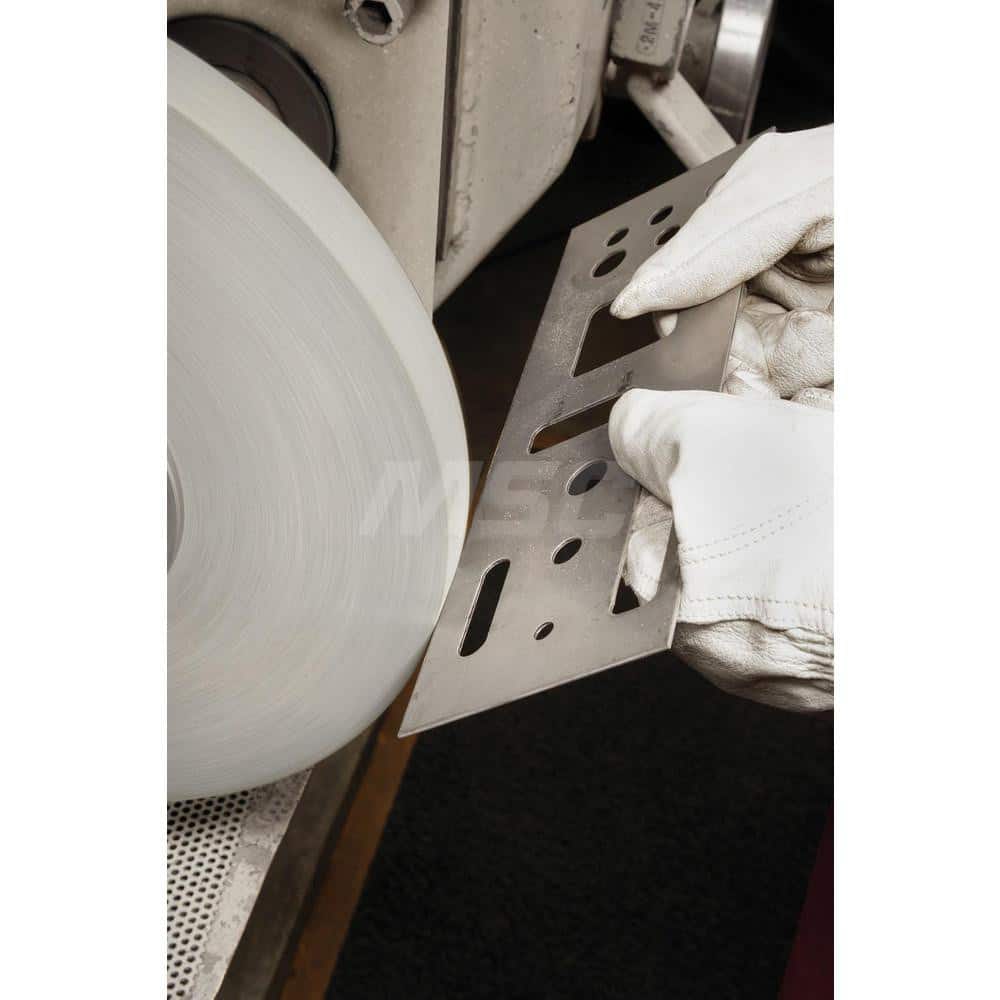 Deburring Wheel: 6″ Dia, 1″ Face Width, Silicon Carbide Convolute Wheel
