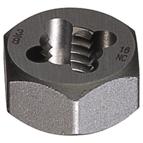 1-8 HSS 492 Hexagon Rethreading Die - Exact Industrial Supply