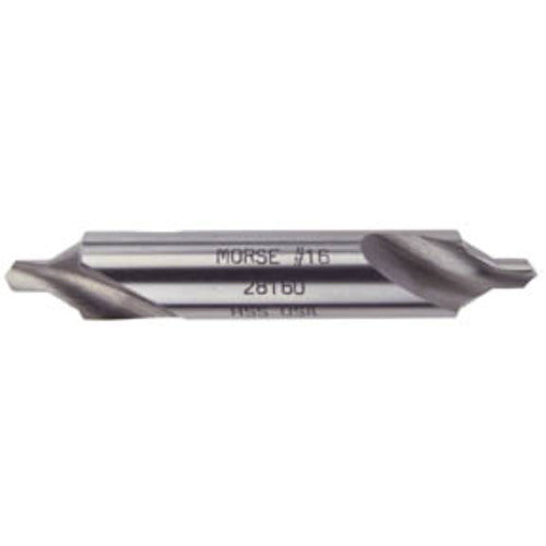 #13 × 2″ OAL HSS Bell Combined Drill and Countersink Bright Series/List #1498 - Benchmark Tooling